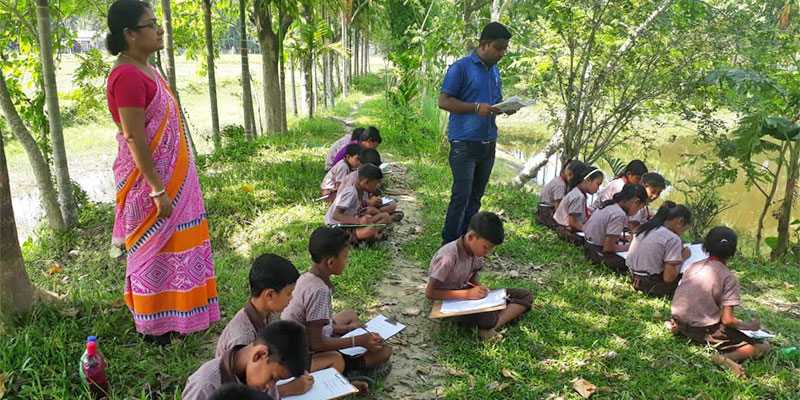 Activity based learning — field photograph