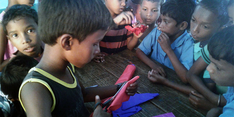 Activity based learning — field photograph