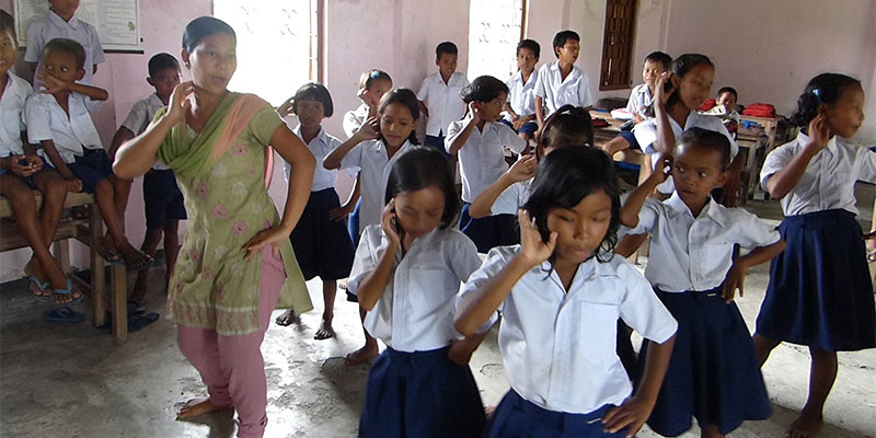Education initiative — field photograph